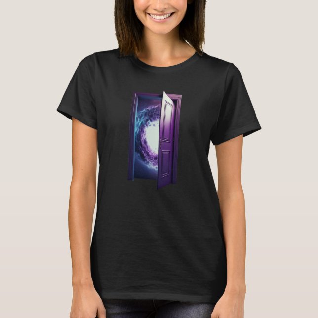 T-shirt Universe Space Door  1 (Devant)