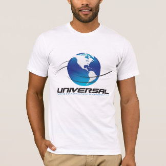 T-shirt universel de logo - blanc