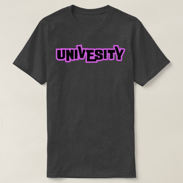 T-shirt Université (Design devant)