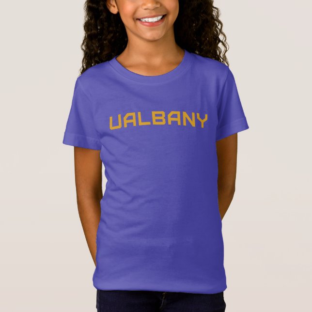 T-Shirt Université de Albany Wordmark (Devant)