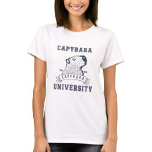 T-shirt Université de Capybara