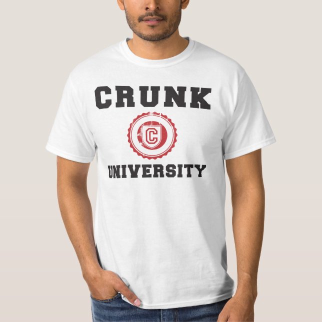 T-shirt Université de Crunk (Devant)