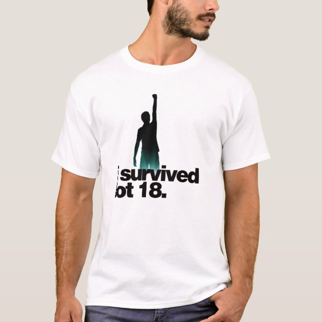 T-shirt Université de la Floride du nord - "j'ai survécu (Devant)