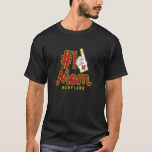 T-shirt Université de Maryland Terrapins #1 Maman