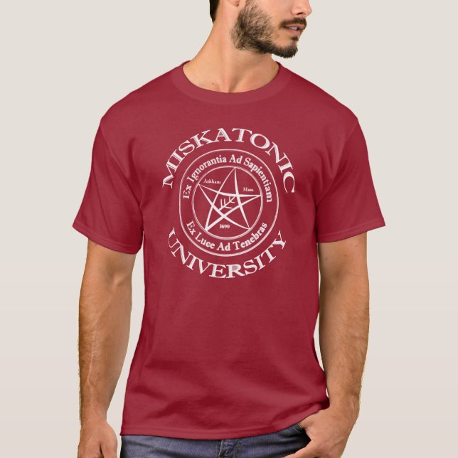 T-shirt Université de Miskatonic (Devant)
