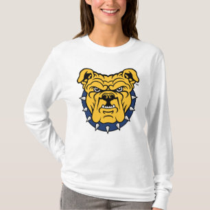 T-shirt Université d'État NCA&T Tête de Bulldog