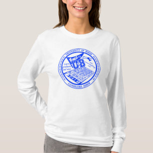 T-shirt Université douille de dame officielle de joint de