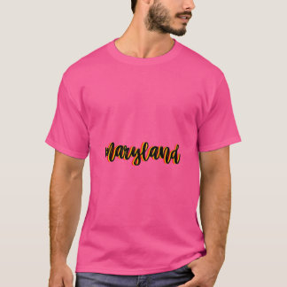 T-shirt université du maryland