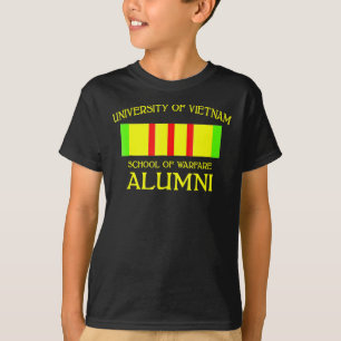 T-shirt  Université Du Vietnam Vétérinaire École De Guerre