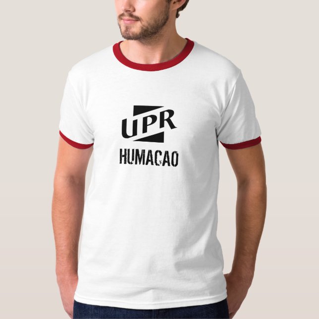 T-SHIRT UNIVERSITÉ D'UPR DE LOGO DE PORTO RICO (Devant)