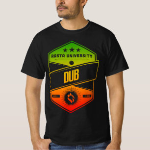 T-shirt Université Rasta Dub Good Vibes Rastsa Reggae