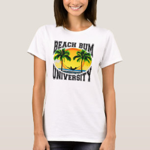 T-shirt Université sans valeur de plage