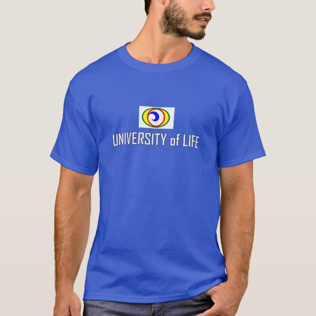 T-shirt UNIVERSITY of LIFE (Devant)