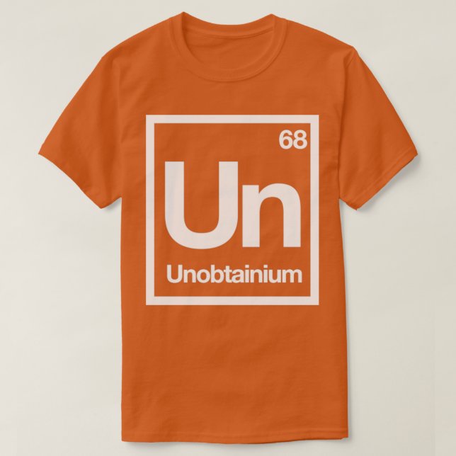 T-shirt Unobtanium (Design devant)