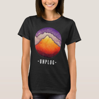 T-shirt Unplug from the World Hiking Apparel