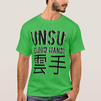T-shirt Unsu Cloud Hands Shotokan Kata Design karaté s kar