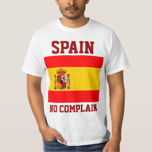 T - Shirt unter der Flagge Spaniens