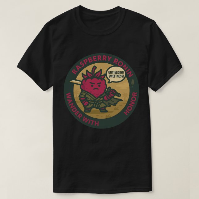 T-shirt Unyielding Sweetness Warrior Raspberry  (Design devant)