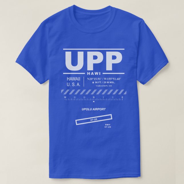 T-shirt Upolu Airport (Design devant)