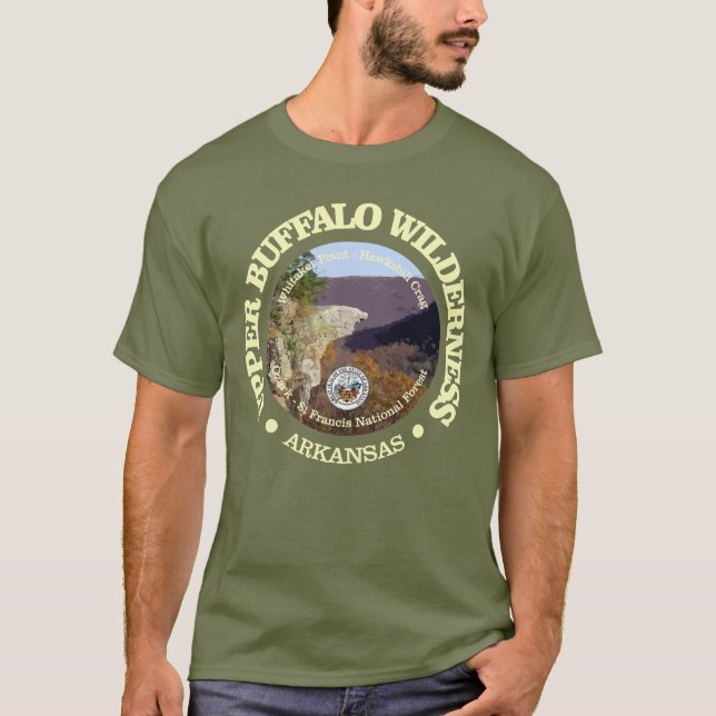 T-shirt Upper Buffalo Wilderness (Devant)