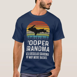 T-shirt Upper Peninsula Michigan Cadeaux Yooper Grandma