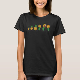 T-shirt Upside Down Pineappy Hommes Femmes Swinger Evoluti