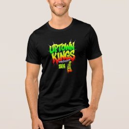 T-Shirt Uptown Kings von Rebellion78 Tri-Blend Shirt