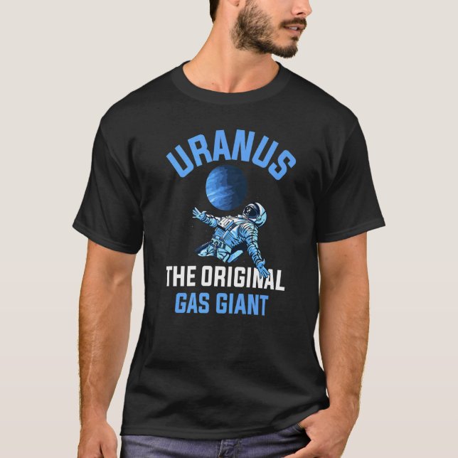 T-shirt Uranus Le Gaz D'Origine (Devant)