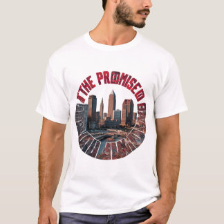 T-shirt "Urbain Cityscape ‘La Terre Promise’ Graphique T-S