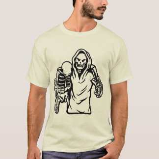T-shirt urbain drôle de mode de rue avec deux sque
