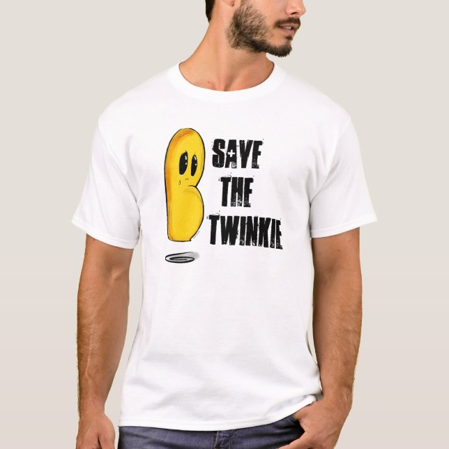 T-shirt urbain "sauvez Twinkie" par faveur (Devant)