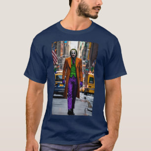 T-shirt Urban Chaos The Joker in New York City Streets