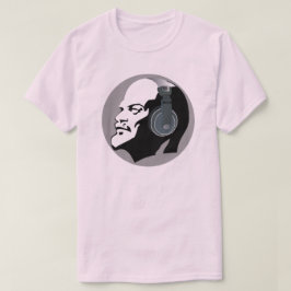 T-SHIRT URBAN LENIN AVEC TÉLÉPHONES DE LA MUSIQUE 