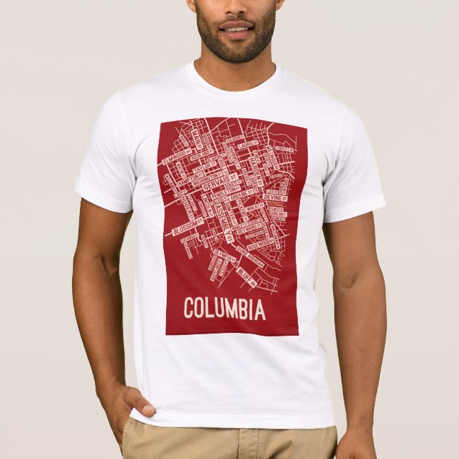 T-shirt Urban Rebel Sketch Tee – Columbia (Devant)