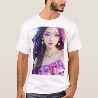 T-shirt "Urban Vibes Graphic Tee" "Sunset Dreams Cotton T-