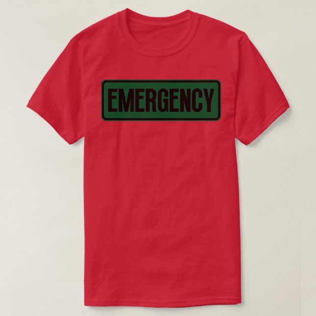 T-shirt Urgence 5 (Design devant)