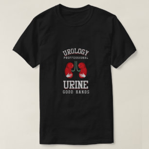 T-shirt Urine Urine à bonnes mains Urologie Puns Urologie