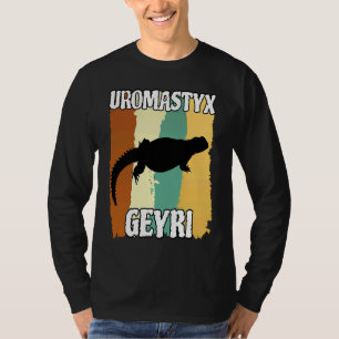T-shirt Uromastyx Geyri Lézard à queue épineuse Agama Dése