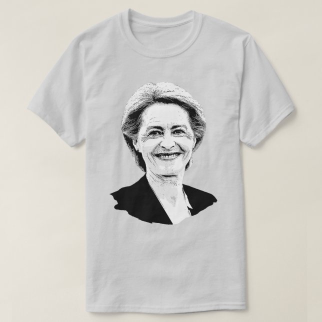 T-shirt Ursula von der Leyen (Design devant)