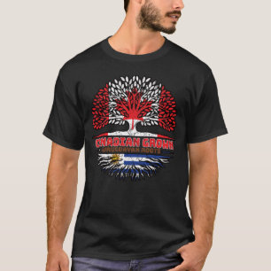 T-shirt Uruguay drapeau uruguayen canadien des racines d'a