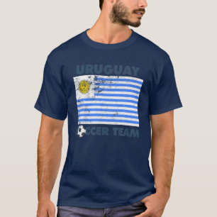 T-shirt Uruguay Soccer Team Flag 2022 Supporter Uruguay