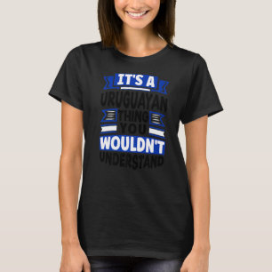 T-shirt Uruguay Uruguay Uruguay L'Uruguay Drapeau Son Un U