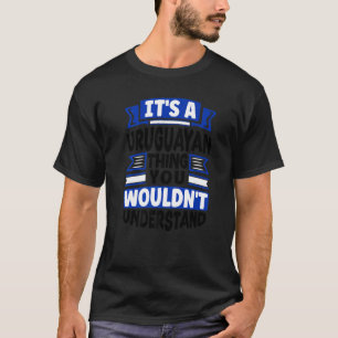 T-shirt Uruguay Uruguay Uruguay L'Uruguay Drapeau Son Un U