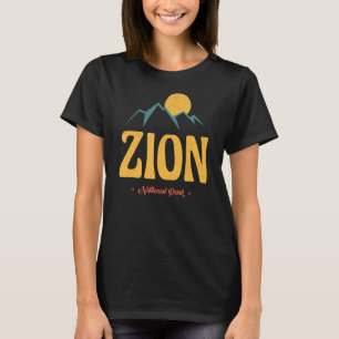 T-shirt Us Adventure Vintage Zion National Park Souvenirs