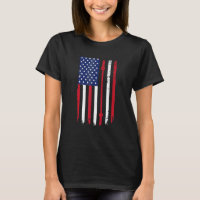 Us American Flag Fitness Gym Barbell Powerliflifti