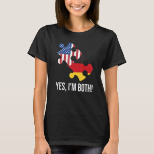 T-shirt Us double nationalité allemande
