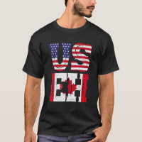 US EH T American Canadian Funny Memote