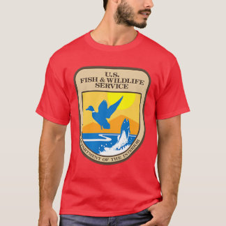 T-shirt US Fish Wildlife Service Wild Game Fishing Hunting