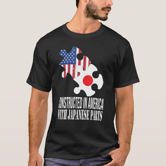 T-shirt Us Japon - double nationalité (Devant)