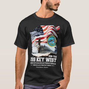 T-shirt US Key West SSN722 vétérans sous-marins